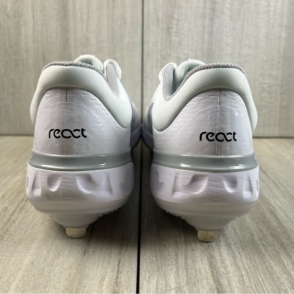 NEW Nike Alpha Huarache Elite 4 Metal Baseball Cleat Sneaker Men’s Size 9.5 14 - Picture 7 of 11